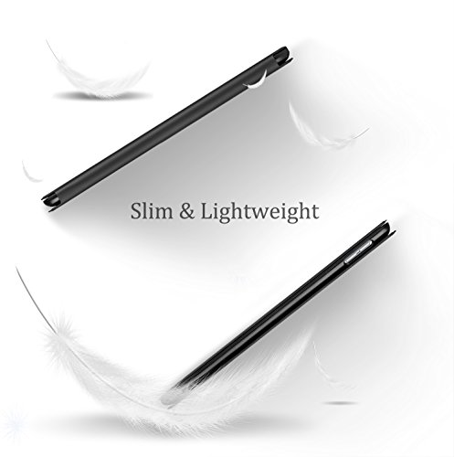 Huawei MediaPad T3 8.0 hülle, IVSO hochwertiges PU Leder Etui hülle Tasche Case – mit Standfunktion, super 360° Anti-Wrestling, ist für Huawei MediaPad T3 8.0 Tablet-PC perfekt geeignet (Schwarz) - 7