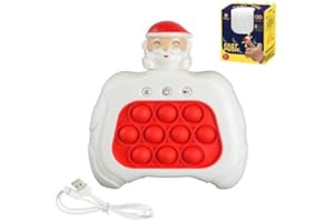 【Advanced Version】 m Mu Rechargeable Electronic Pop It Fidget Toys For Kids, 4 Modes, 120 Levels, Made Of Silicone. Electronic Pop It Decompression Game Console For Children And Adults.