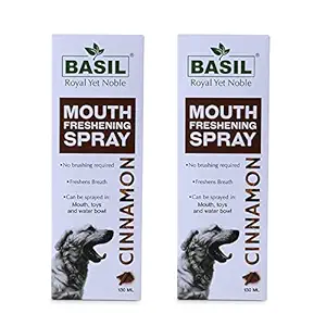 BASIL Dog Mouth Spray Cinnamon 130ML