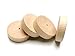 Produktbild Buche Holzscheiben/ Holzräder 40mm Ø x 10mm mit Bhg. 2.8mm (50 Stück)
