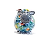 Spardose Giselle Schaf Petit Pomme Pidou Petit Schaf Giselle Spardose (blau Karibik)