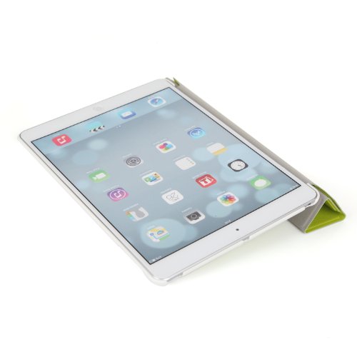 iHarbort Premium iPad Air Leder Tasche Case Etui Sleeve Smart Cover Schutzhülle Hülle (iPad Air – grün) - 4