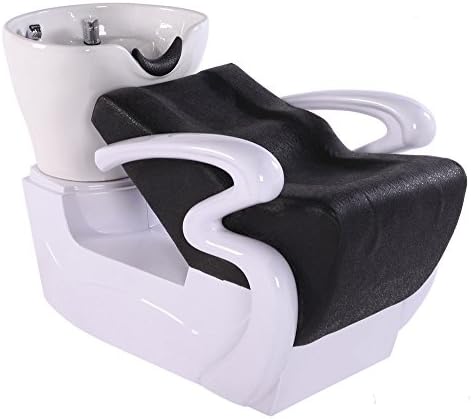 Bobo Angel Backwash Chair Salon Bowl Shampoo Equipment Sink Unit Double Drain Beauty Stylist Station BOSH025