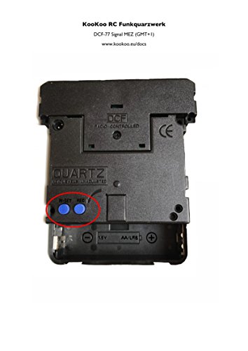 Kookoo Funk-Wanduhr Singvögel grün - 3