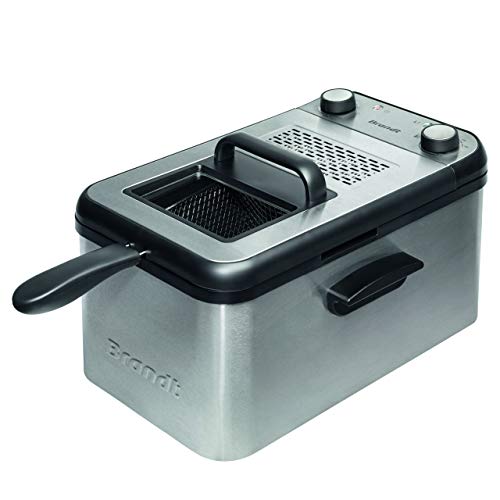 Brandt Friteuse, Acier inoxidable, 3.2 liters