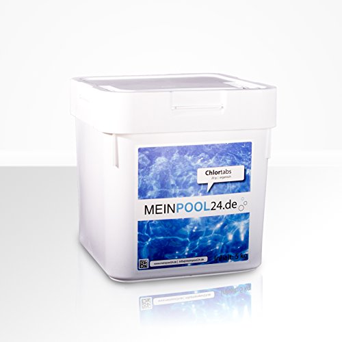 5 kg CHLORTABS CHLOR TABS 20 g CHLORTABLETTEN SCHNELLLÖSLICH POOLCHEMIE