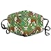 Produktbild English Bulldog Mask Dust Mask Anti Pollution Mask PM2.5 4 Layer Activated Carbon Filter Insert Can Be Washed Reusable Pollen Masks Cotton Mouth Mask for Men Women