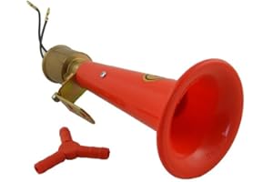 VNVIS Silbato de lobo 24 V bocina de aire para camión volquete LKW