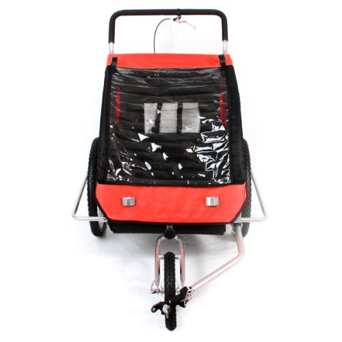 SAMAX 2 in 1 Fahrradanhänger und Jogger - 5