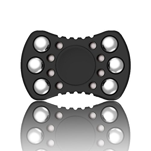 Airsson Fidget Hand Spinner EDC Focus Stress Reducer Toy for Adults and Child (Black 1) Airsson Fidget Hand Spinner EDC Focus Stress Reducer Toy for Adults and Child (Black 1)