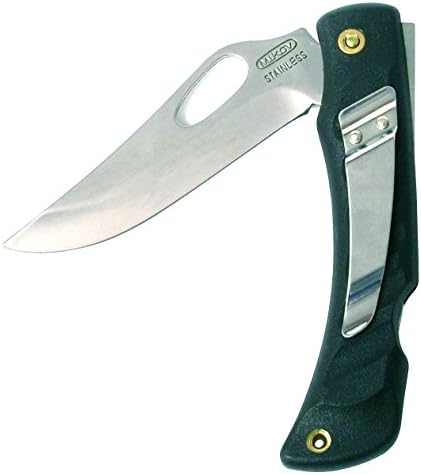 MIKOV Croco Dille Knife – Blade Length: 9 cm, Unisex, Crocodille, 243-NH-1/B S, Klingenlänge: 9 cm, multicoloured