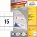Produktbild Avery Zweckform Universal-Etiketten 70x50,8 mm VE=3300 Stück weiß