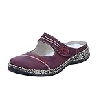Anlass: Casual Rieker Damen 46399-35 Clogs, Rot (Bordeaux 35), 40 EU