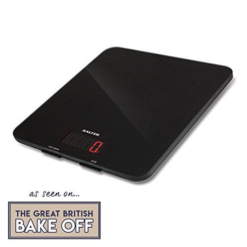 Salter 1150 BKDR Elektronische Küchenwaage aus Glas - 4