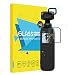 Produktbild MoKo DJI OSMO Pocket Camera Displayschutzfolie, [2 Set] Full Coverage 9H Premium Tempered Glass for Lens and Screen, Anti-Scratch Bubble-Free High-Definition Screen Film Cover - Black & Clear