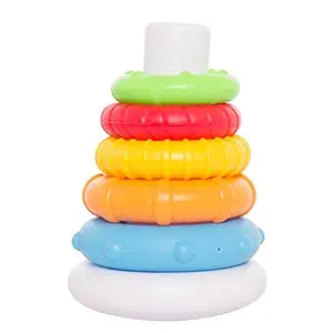 Baybee Stacking Ring Set | Educational Building Toy for Kids | Durable Stacking Ring for Toddlers
