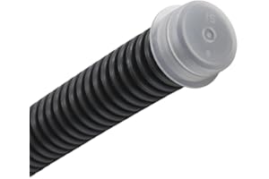 WITTKOWARE Verschlusskappe für Elektro-Kunststoff-Wellrohr, M25 (Innen-Ø 25mm), 10 Stück