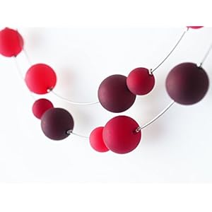 Polariskette rot dunkelrot bordaux weinrot Kette