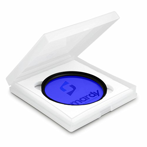 smardy Filtre color   bleu Filtre couleur 67mm pour Canon EOS 40D   5D Mark III   60D   6D   7D   EOS 1D X - Nikon D5100   D5300   D7000   D90 - Olympus E-30 et plus   Chiffon de nettoyage microfibre