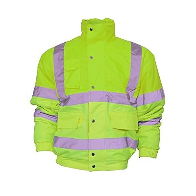 Yoko - Veste bomber haute visibilité - Homme (4XL) (Jaune Haute Visibilité)