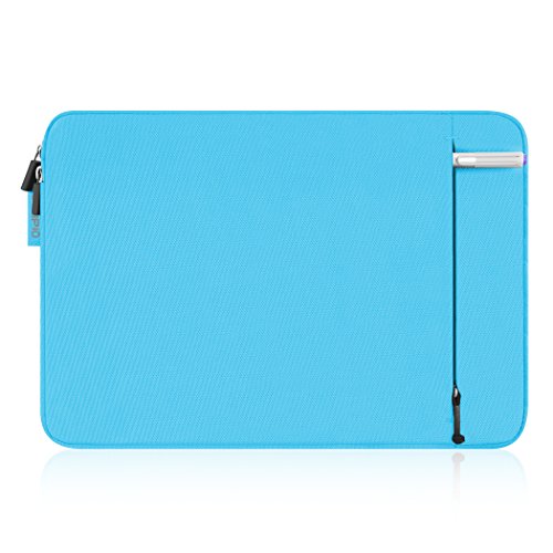 Incipio ORD Sleeve Schutzhülle für Microsoft Surface Pro 3 / Pro 4 / Pro (2017) [Microsoft lizensiert | Gepolstert | Nylon | Außentasche | Stylus-Schlaufe] – hellblau - 2