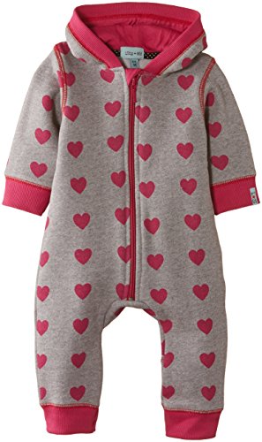Lilly & Sid Baby-Girls Outersuit Snowsuit, Grey, 6-12 Months