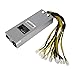 Produktbild JullyeleDEgant Stabile Leistung 1600 Watt Quiet Miner Power Supply Mining Machine Stromversorgung Geeignet für Bitcoin Miner S7