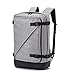 Produktbild XHHWZB 15.6 Zoll umwandelbarer Laptop Messenger Bag Schultertasche Rucksack Oxford Tuch Multifunktions Aktenkoffer für Laptop/MacBook / Tablet (Farbe : Gray)