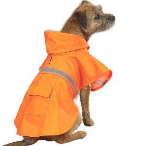 Pet Pals za275 12 69 Guardian Gear Rain Jacket SM naranja