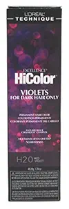 Loreal Excel Hicolor H20 Tube Red Violet 1.74oz (3 Pack)