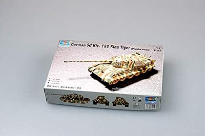 Trumpeter 07202 Kit de modélisation Allemand SD.KFZ King Tiger 182