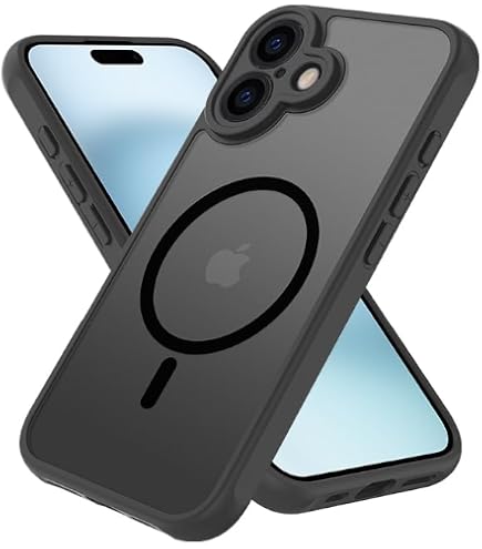Ivoler Klare Handyhülle Für IPhone 16 6,1 Zoll – Militärschutz, Vergilbungsfrei, Transparent (Rosa)