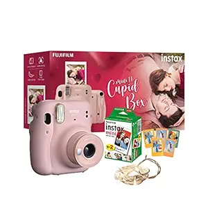 Fujifilm Instax Mini 11 Instant Camera (Blush Pink) Cupid Box