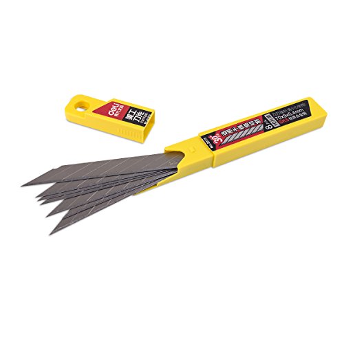Deli SK5 30° 50x Klingen, 9mm – für Folierer- Grafikmesser / Folienmesser / Car wrapping knife, Cuttermesser - 2