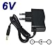 Produktbild TopChargeur Netzadapter, Ladegerät, 6 V, für CD-Player Karaoke, Lexibook Peppa Pig