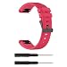 Produktbild JAGENIE Uhrenarmband aus Silikon, 22 mm, für Fenix5 Forerunner 935 Quatix5 Sapphire Approach S60, hot pink, Band Wide: 2.2cm / Band Length: 12.5cm,9cm