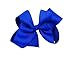 PrettyBoutique 5 Inches Girls Large Grosgrain Hair Bow Alligator Clip (Royal Blue)