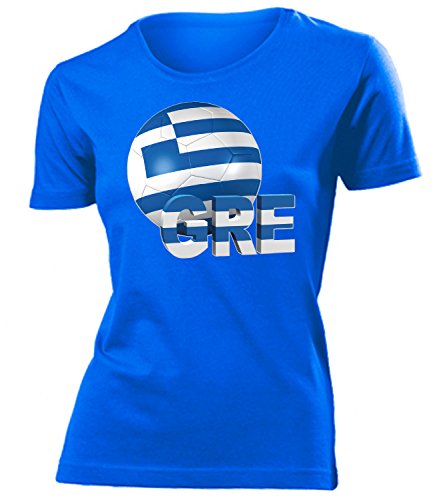 FUSSBALL – FANARTIKEL – Griechenland FANSHIRT 5135(F-B) Gr. XXL