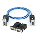 Produktbild Cyond VGA Männlich zu männlich Extenders, VGA to LAN RJ45 CAT5 CAT6 Network Cable Adapter for Connection to PC, Laptop, DVR, Media Center