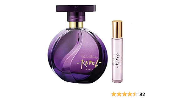 Avon - Eau de parfum Far Away Rebel 50 ml ed eau de parfum Far Away Rebel  spray da borsetta, 10 ml : Amazon.it: Bellezza