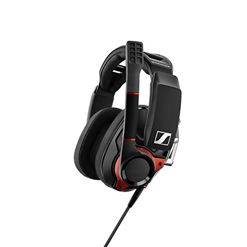 Sennheiser GSP 600 - Auriculares Cerrados para Juegos Profesionales  Color Negro y Rojo