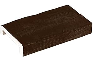 VIGAS IMITACION MADERA VIGA IMITACION MADERA DECORATIVA DE POLIURETANO 16CM DE ANCHO X 5CM DE ALTO X 3 metros DE LARGO