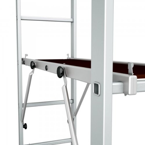 Aluminium Arbeitsplattform Arbeitsgerüst Multifunktional verstellbar bis 4 Meter - 4