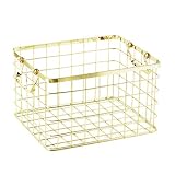 Cesta de almacenamiento de hierro, multiusos, estilo nórdico, duradero, simple, contenedor de almacenamiento para ropa sucia.