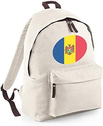 Emoji Moldova Flag Fashion Backpack