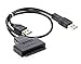 Produktbild SaySure - USB 2.0 to SATA 7+15 Pin 22Pin Adapter Cable For 2.5" HDD