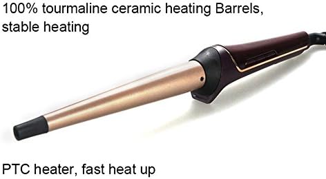 LiYY-25mm-13mm Taper hair curler ceramics Curling Magic Wand Professional PCT plating Fast heat LCD Wet and dry