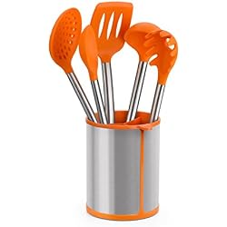 Set de 5 ustensiles de cuisine Efficient Bra a1950114 Récipient Porta Ustensiles de cuisine espatula Cuillère Cuiseur de pâtes