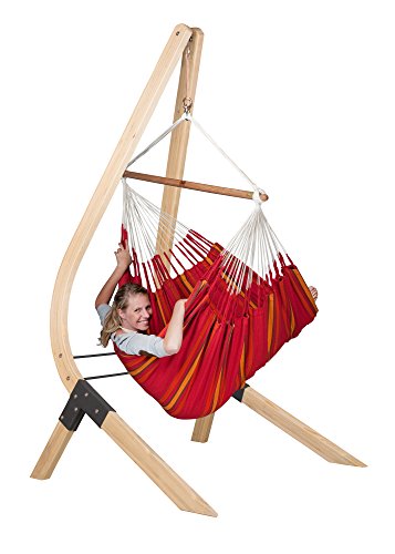 La Siesta Kolumbianischer Hängestuhl Lounger CURRAMBERA cherry - 7