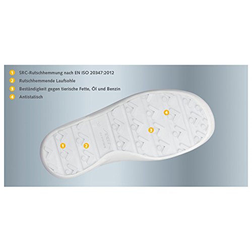 Abeba 7620 – 35 Easy Schuhe Blitzschuh, Weiß, 7620-43 - 2